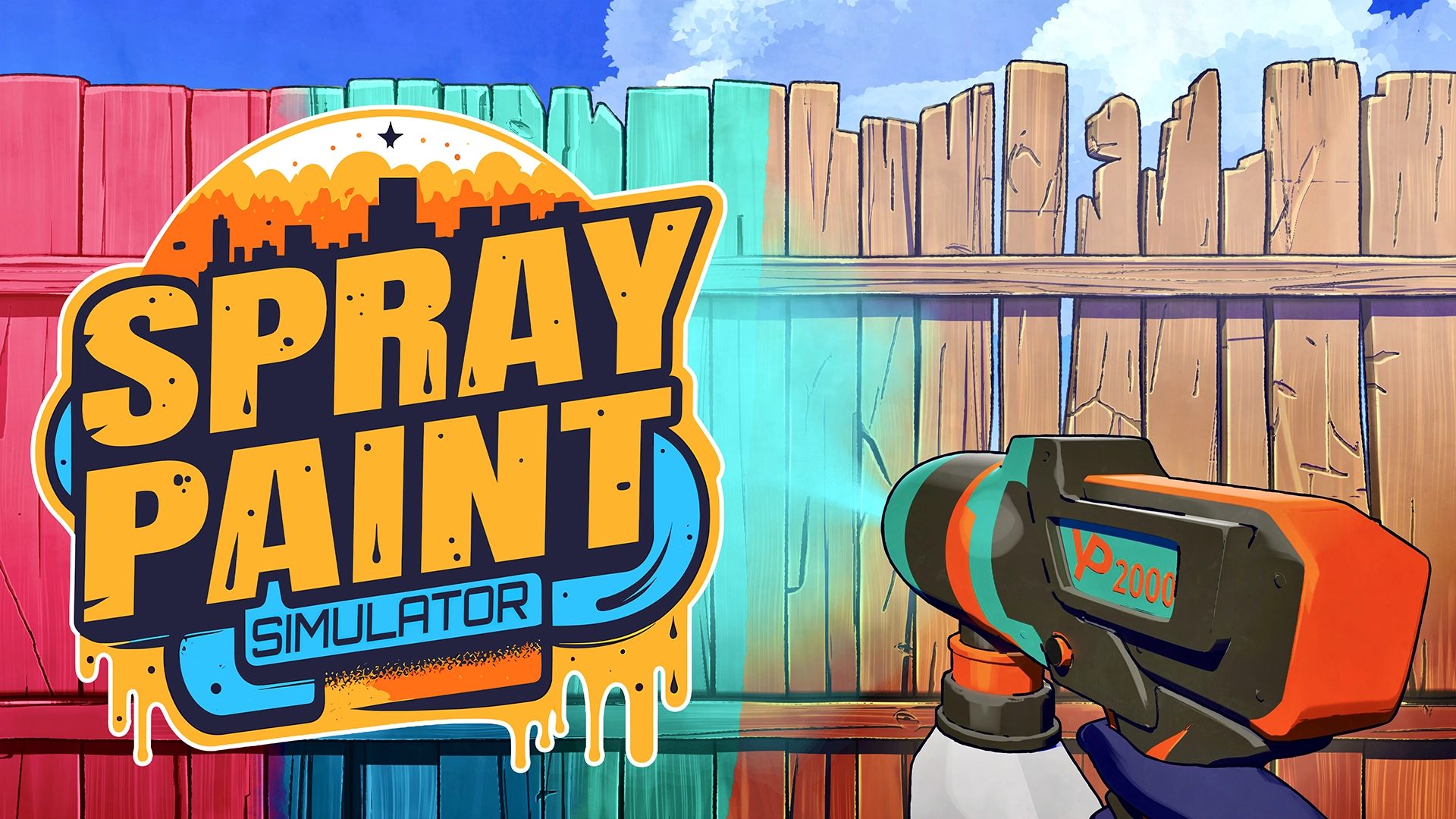 Spray Paint Simulator Key Art